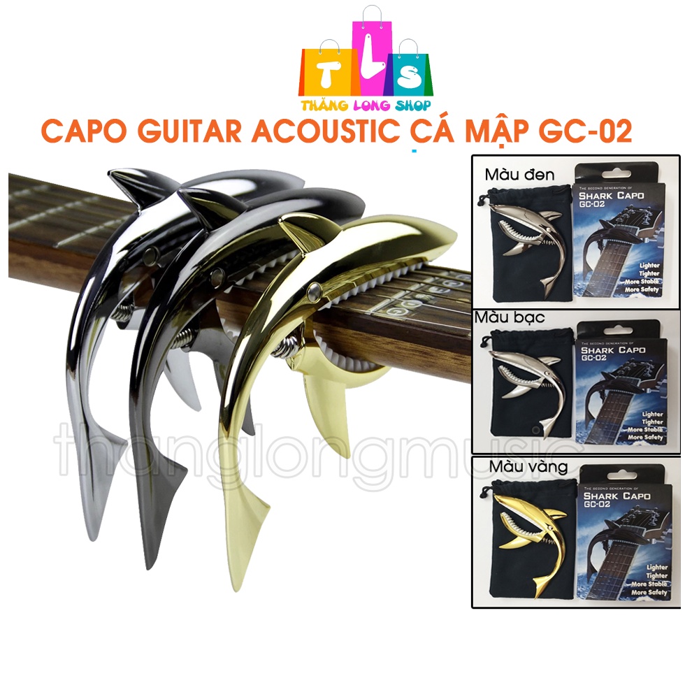 [Mã LIFE20KALL giảm 10% đơn 50K] Capo Guitar - Kẹp Cần Đàn Guitar Acoustic Kim Loại Nhiều Mẫu Mã