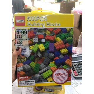 Bộ xếp hình lego 500 chi tiết