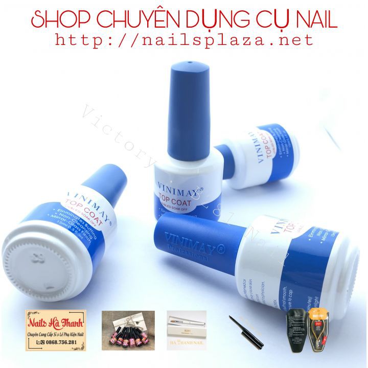 [ Hàng Chính Hãng ] Top Coat , Top Bóng Vinimay 15ml