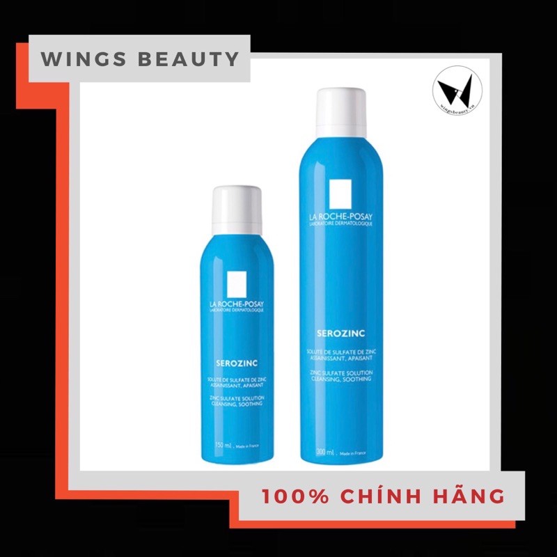 LA ROCHE-POSAY - Xịt khoáng Serozinc Zinc Sulflate Solution Cleansing , Smoothing
