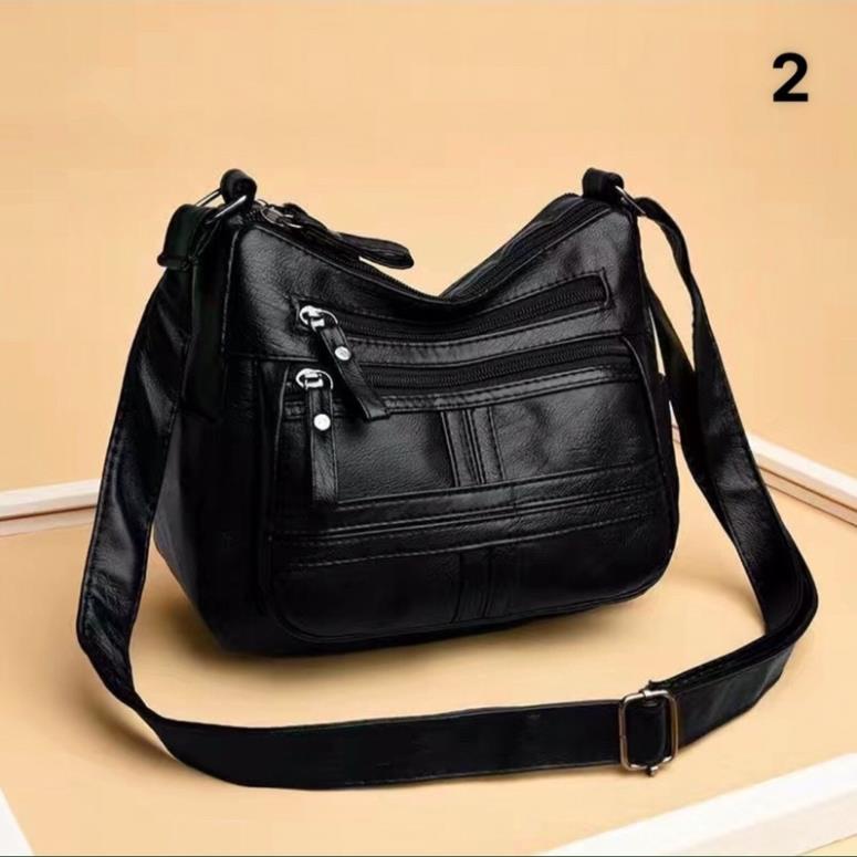 Túi xách da mềm đẹp đeo chéo thời trang cao cấp - A&ESHOP 66586