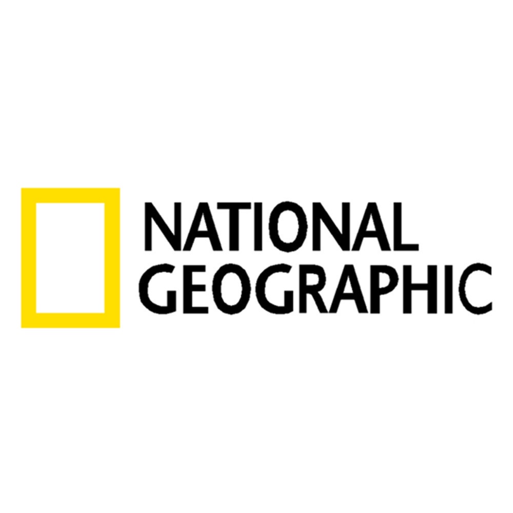 Tem decal sticker chữ " National Geographic Channel " dán xe ô tô, xe máy