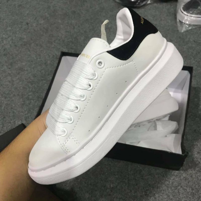 Giày thể thao Sneaker. Giay nam nữ Mc queen thời trang cá tính phiên bản đặc biệt gót nhung.