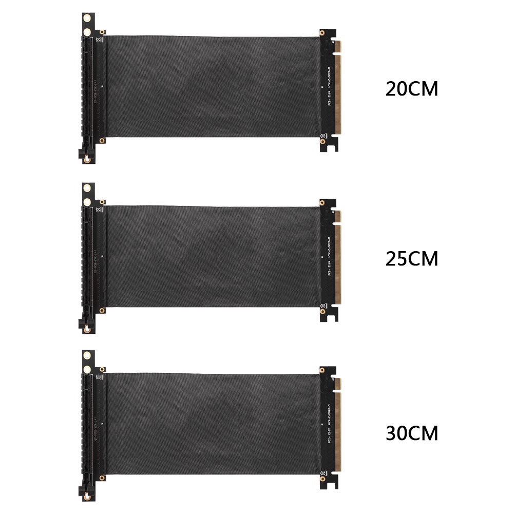 Cáp Mở Rộng PCIe 3.0 16X 90 Độ PCIe 16X Sang 16X Thẻ