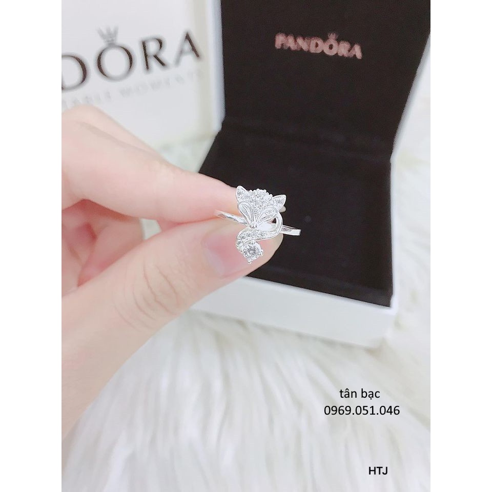 nhẫn hồ ly , cải thiện tình duyên , tài lộc , nữ đeo rất sang chảnh ạ, thiết kế mới ai đeo cũng vừaxinh ạ - bạc ngọc tân