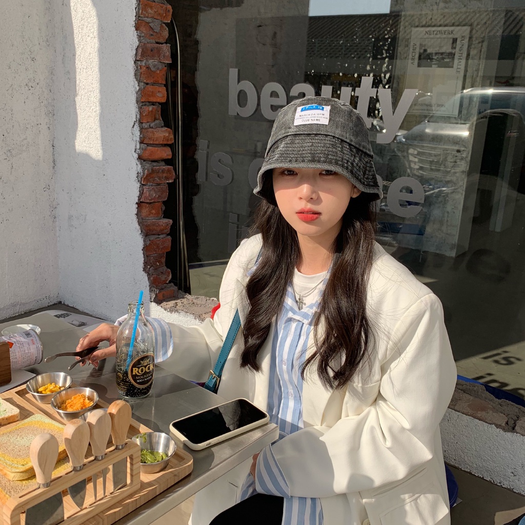 Nón Tai Bèo Kiểu Cao Bồi Hàn Quốc Thời Trang Xuân Hè Cho Nữ