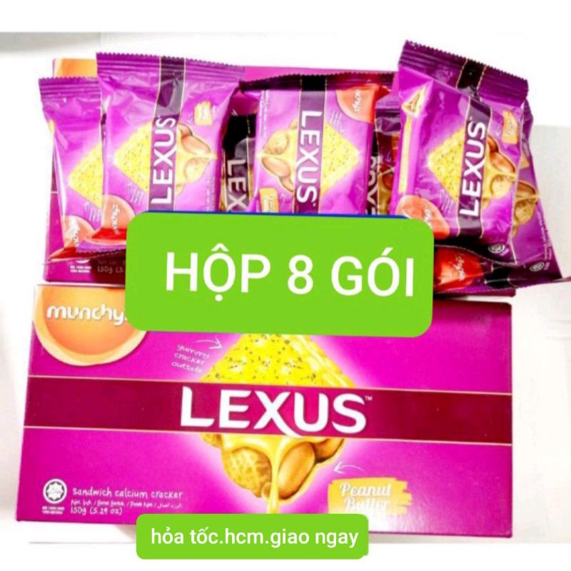 bánh qui bơ đậu phộng lexus, hộp 150gr malaysia.16.9.2021