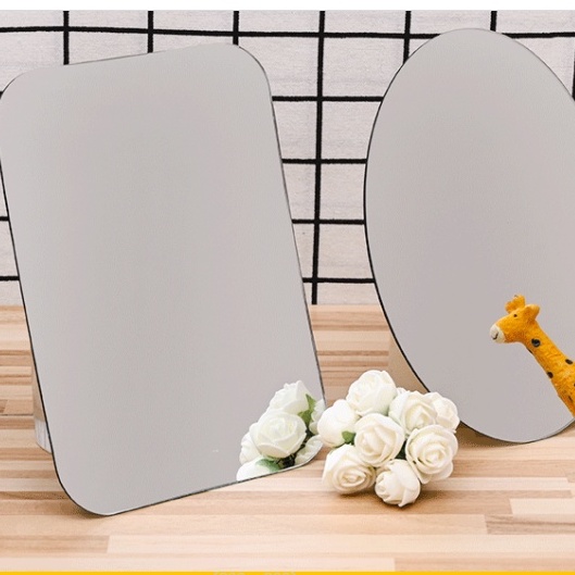 Gương nhỏ rất sáng chụp ảnh sản phẩm sáng tạo