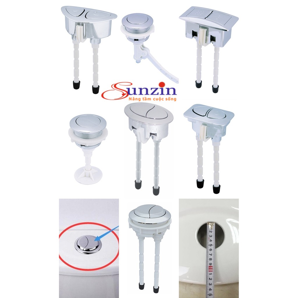 Các loại nút nhấn bồn cầu