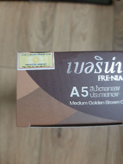 Nhuộm nâu hạt dẻ A5 của Thái