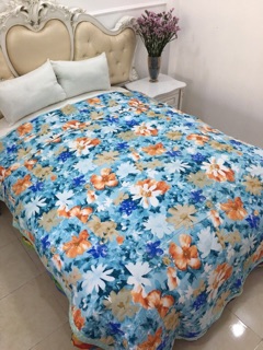CHĂN HÈ COTTON HAPPINESS - cotton lụa cao cấp