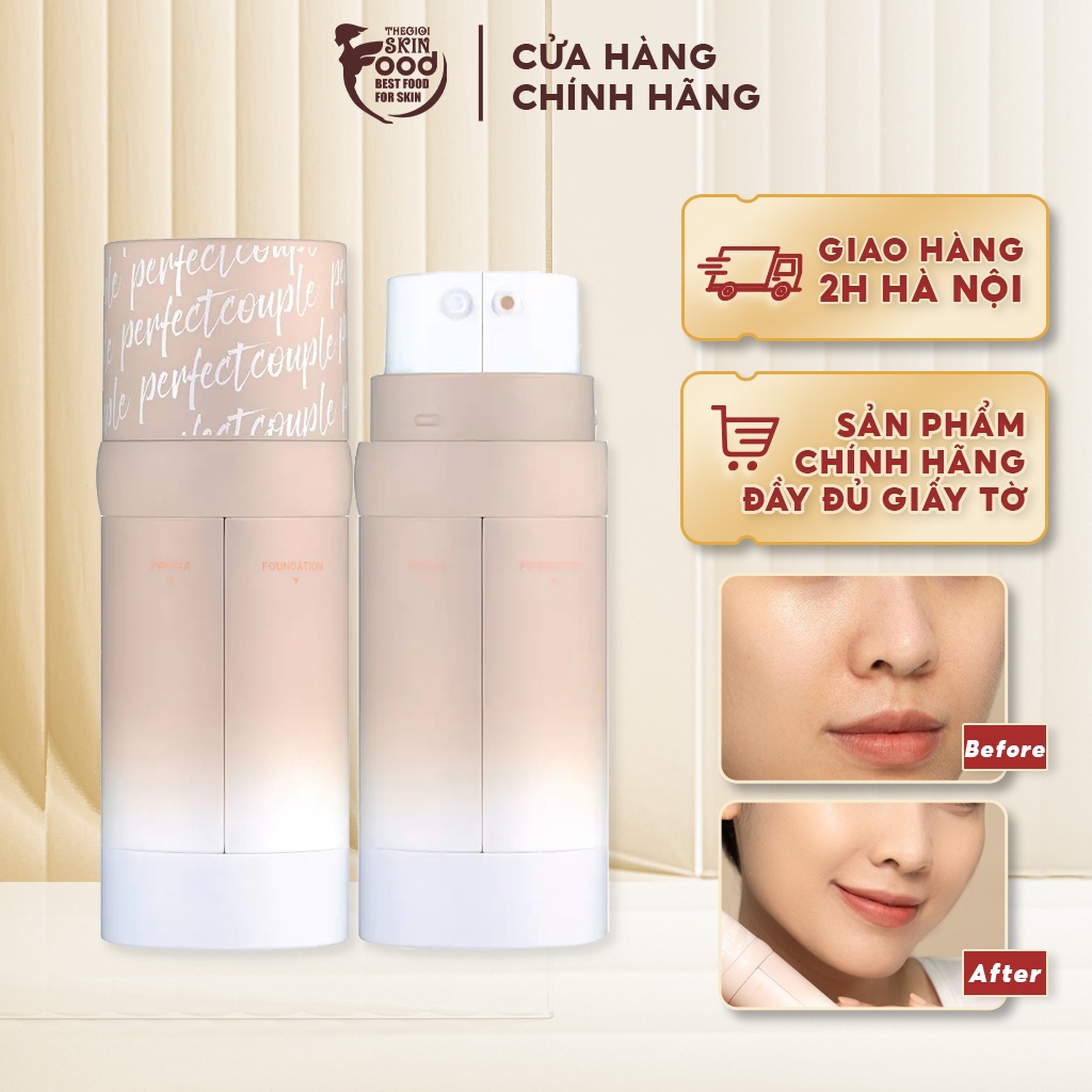 Kem Nền Đa Chức Năng Lemonade Perfect Couple Dual Foundation SPF 30+/PA +++ 30g