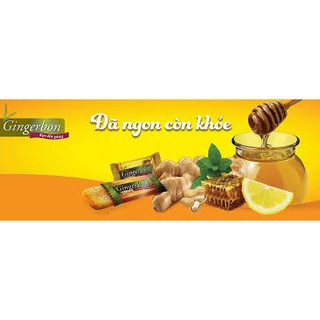 Kẹo Gừng Dẻo Gingerbon Túi 125gram