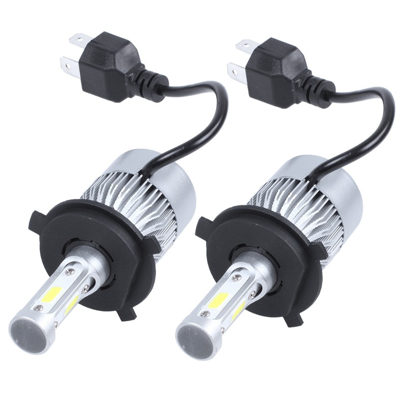 Bộ 2 bóng đèn LED S2 H4 72W 8000LM Cree