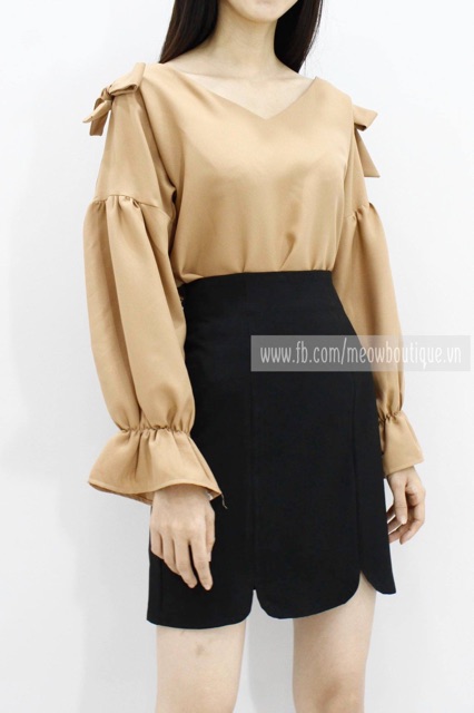 [Mã FADIRECT20 giảm 20K đơn 150K] [Hình thật tự chụp] Short váy vạt bầu xẻ công sở nữ | BigBuy360 - bigbuy360.vn