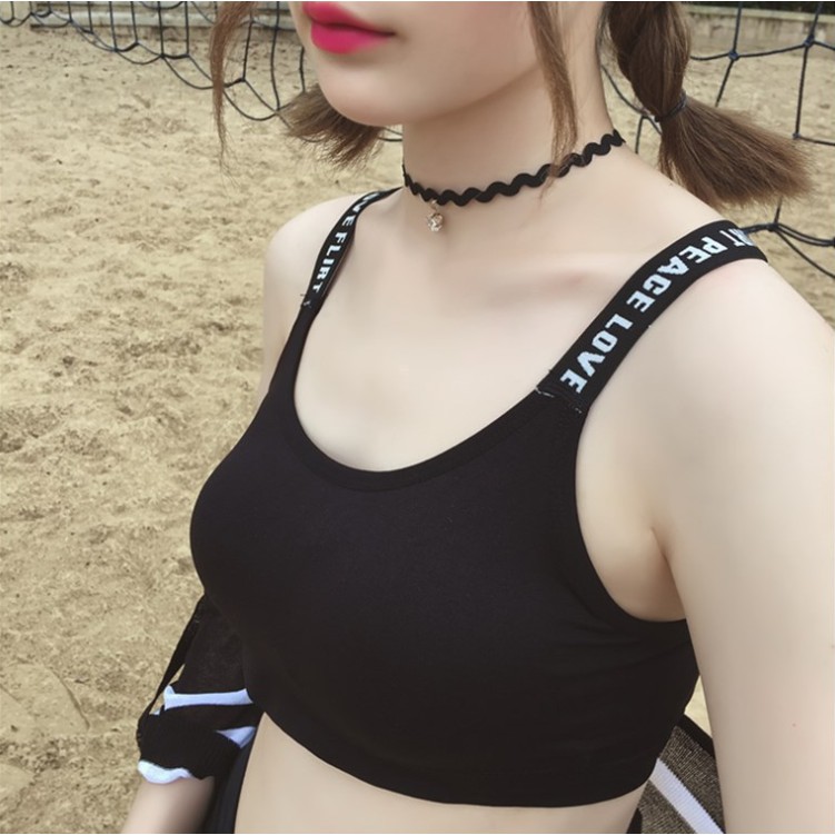 Áo bra croptop thể thao trẻ trung năng động, Leblurshop