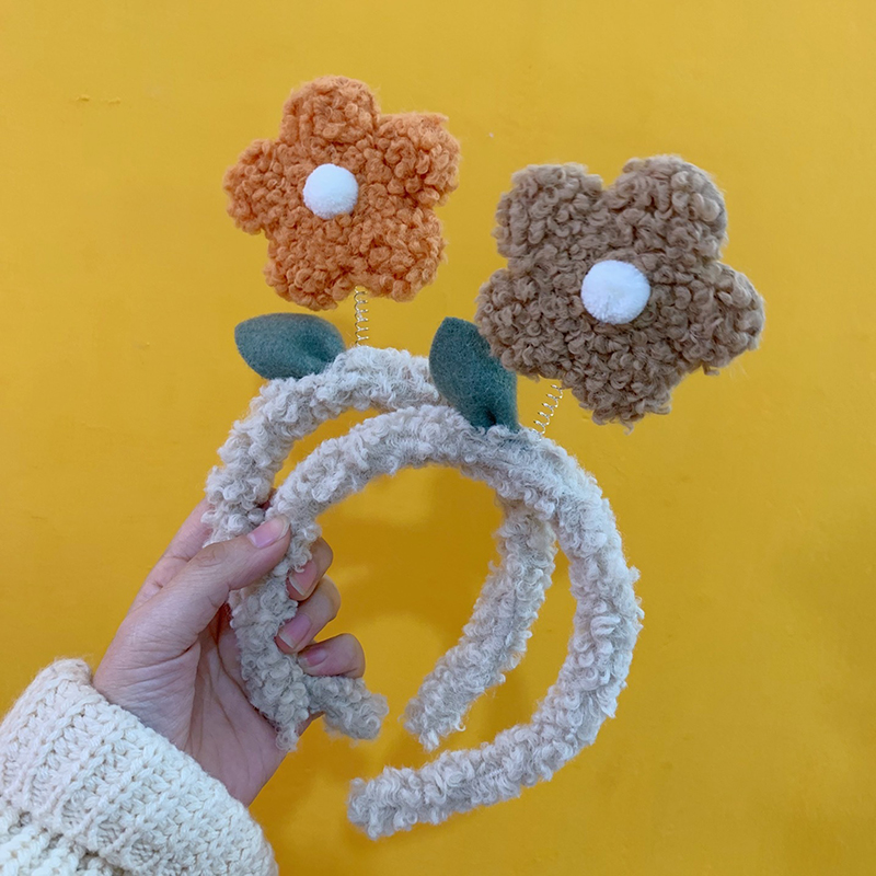 Băng Đô Cài Tóc Đính Hoa Dễ Thương Cho Bé Gái