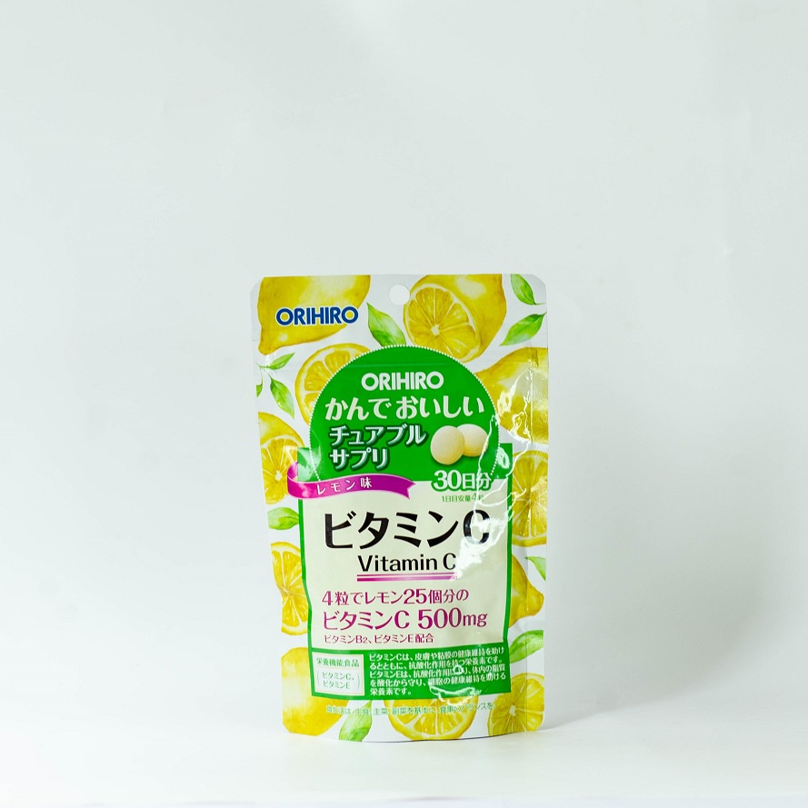 Viên uống Vitamin C Orihiro dạng túi 120 viên