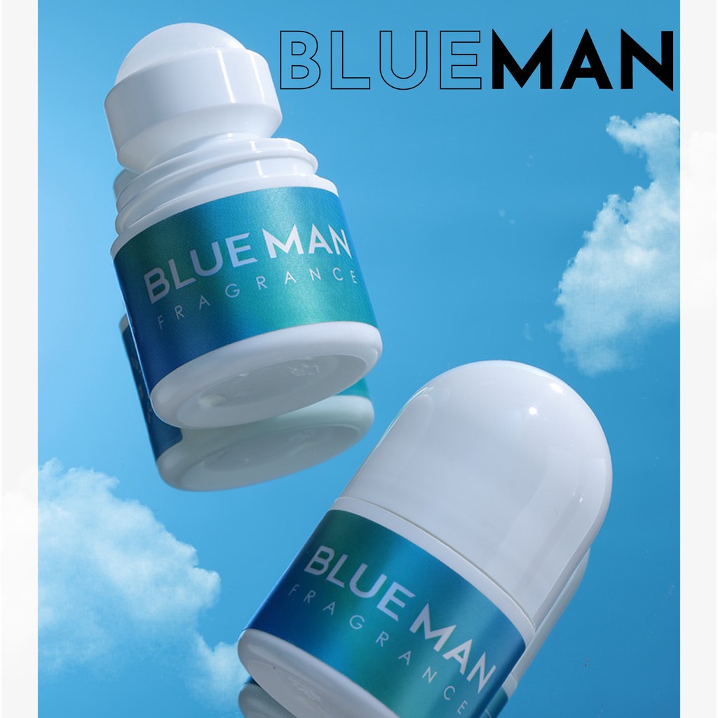 Lăn Khử Mùi Cho Nam BLUEMAN Hương Nước Hoa Thơm Lâu 30ml ZL144