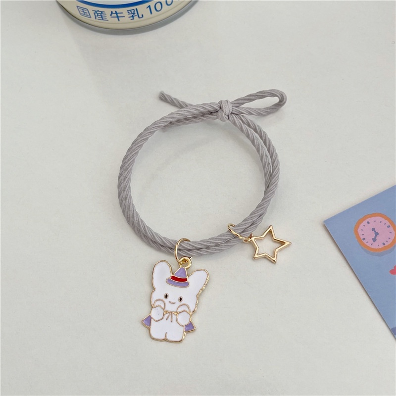 Dây Buộc Tóc Cao Su Mềm Mại Kiểu Lolita Nhật Bản Dễ Thương Cho Bạn Gái