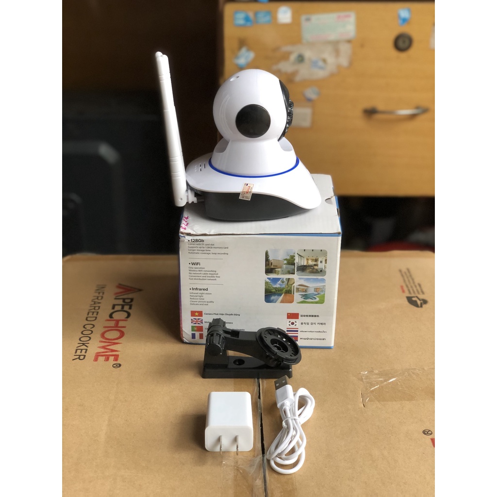 CAMERA 3 ANTEN YOOSEE YS-1021  Thẻ nhớ 32Gb, 64Gb
