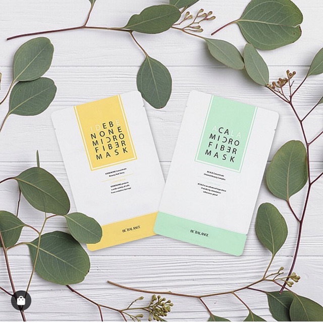 [DUTY FREE] MẶT NẠ BE'BALANCE INDEBE NONE MICRO FIBER MASK - TRẮNG DA, CHỐNG LÃO HOÁ