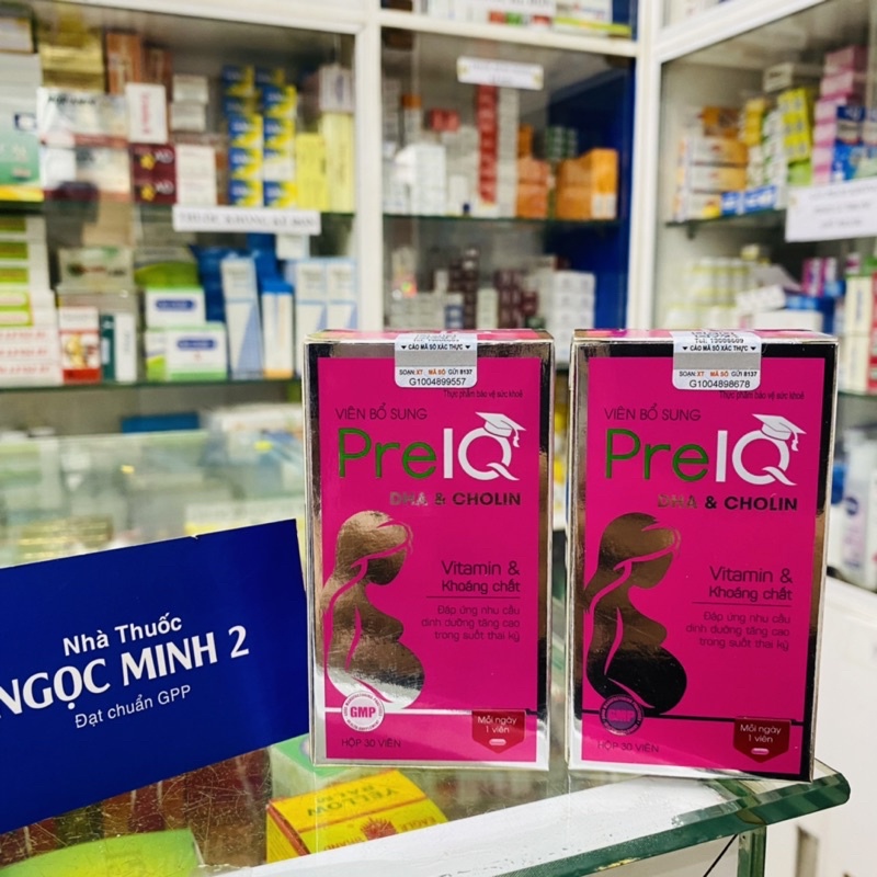 ✅  Pre IQ Viên Bổ Sung vitamin và khoáng chất cho phụ nữ mang thai