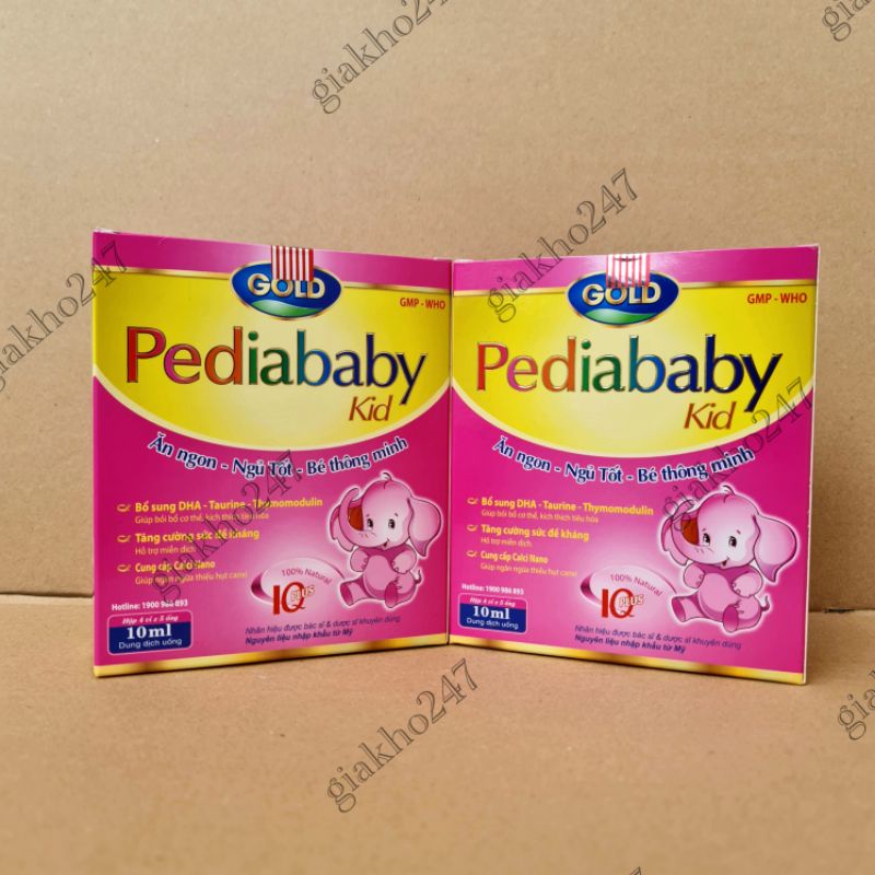 Pediababy Kid giúp bé ăn ngon, ngủ tốt, thông minh