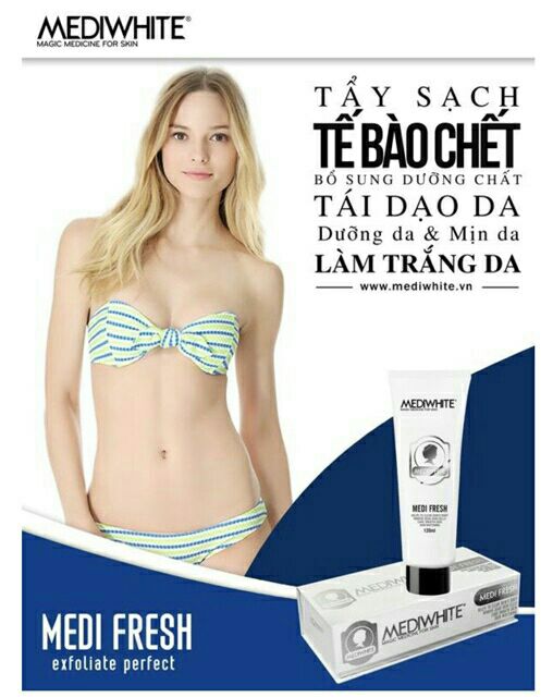 Kem tẩy tế bào chết Medi White