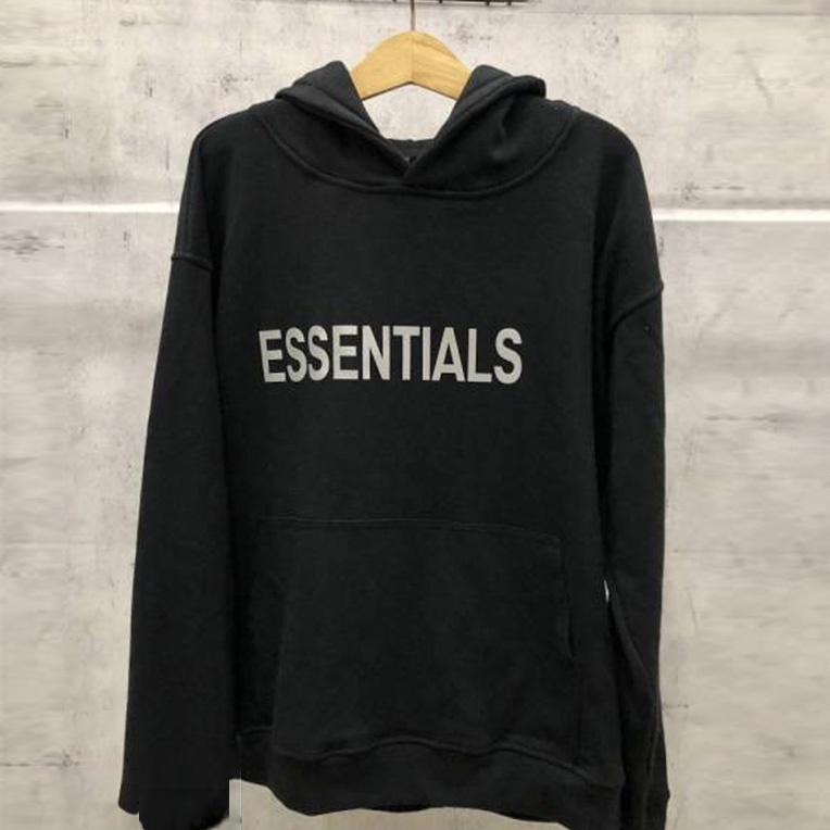 Áo hoodie essentials nỉ bông mũ 2 lớp dày dặn | BigBuy360 - bigbuy360.vn