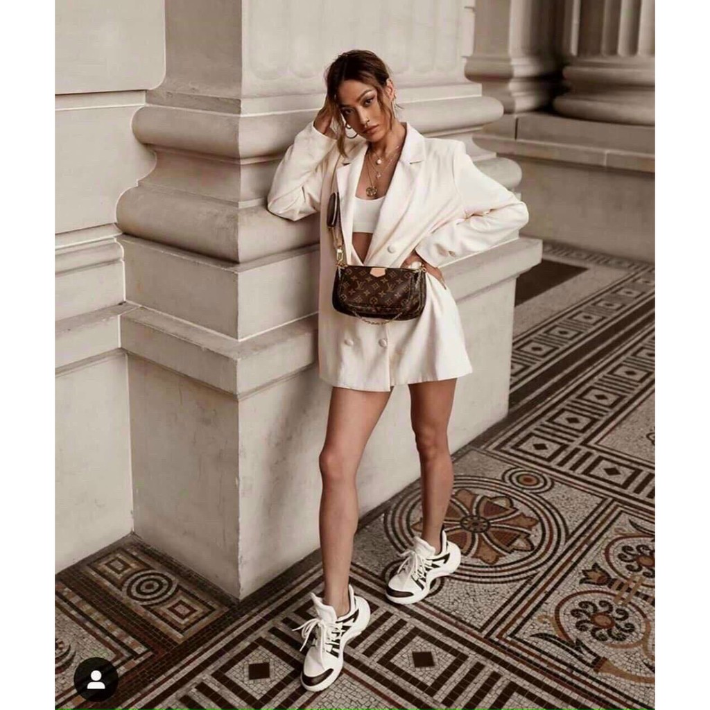 Giầy Thể thao sneaker đen trắng full box bill túi