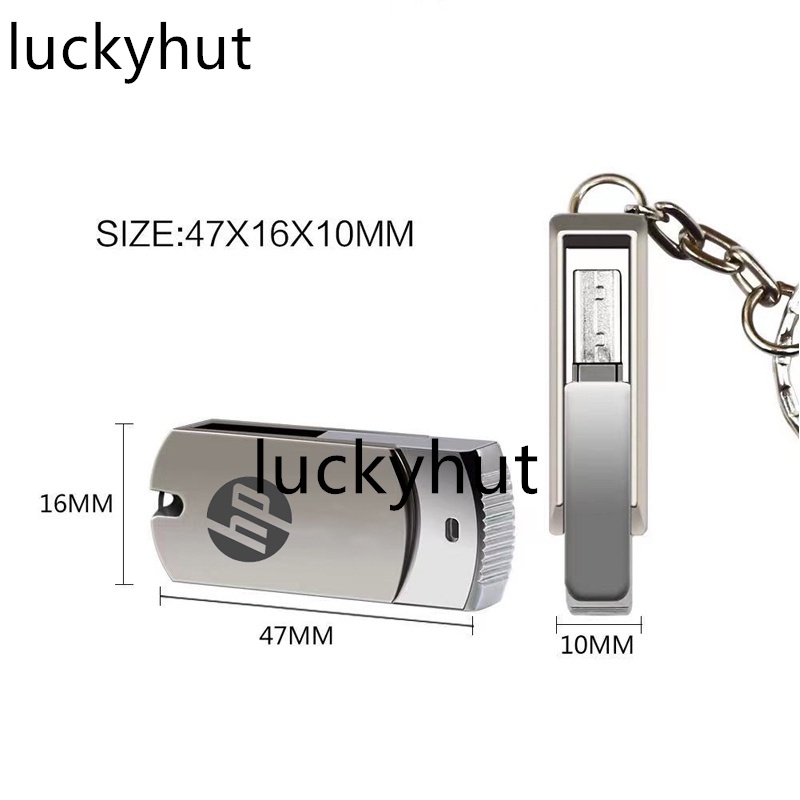 Hp Ổ Đĩa USB Tốc Độ Cao Chống Thấm Nước 2TB 1TB 128GB 1GB 8GB 16GB 32GB 64GB