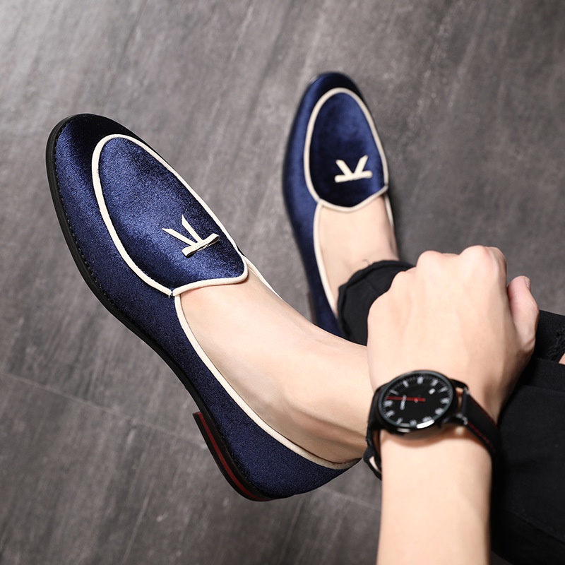 Giày Da Phối Tua Rua Thời Trang Cho Nam Size 37-48