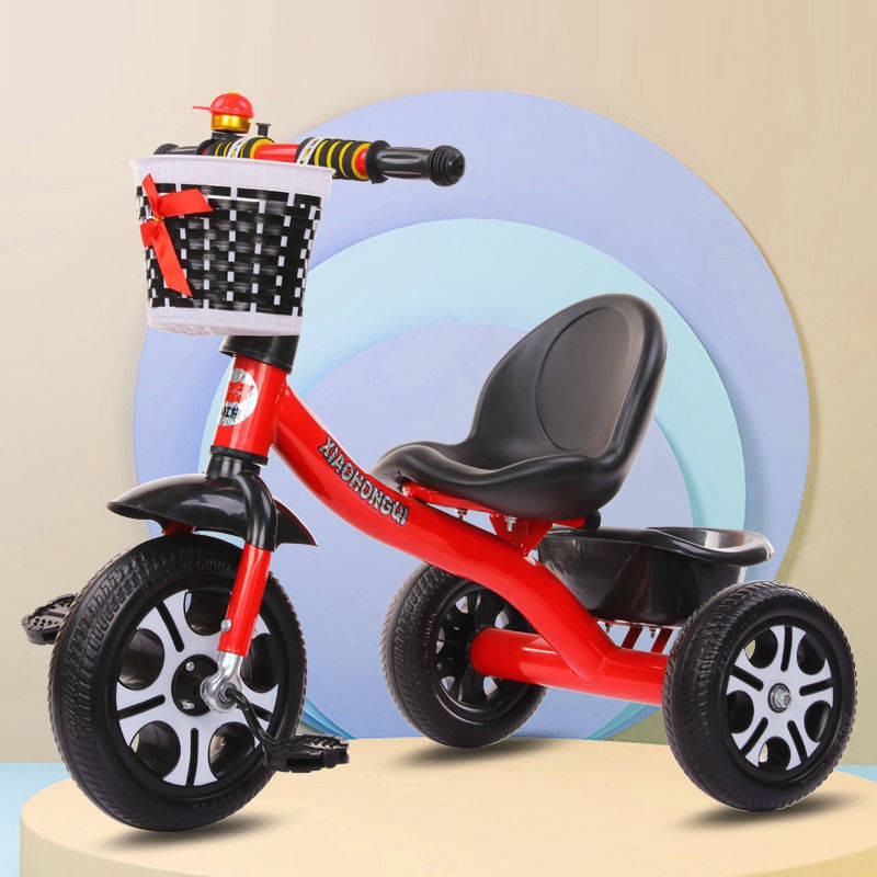 Xe đạp trẻ em Cô gái ba bánh 1-3-2-6-4 tuổi Boy Baby Baby Car Child 5