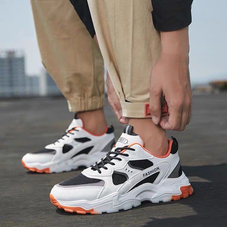 Giày nam, giày thể thao tăng chiều cao FASION phối màu đẹp G 84 | BigBuy360 - bigbuy360.vn