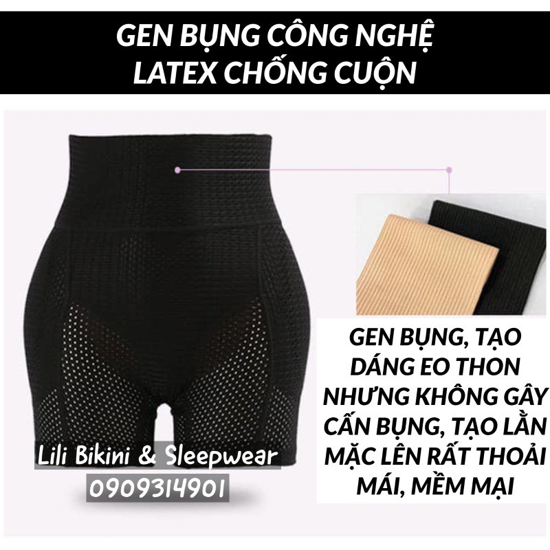 (Hàng chuẩn có bigsize) Quần gen bụng, độn mông, độn hông Shape Liner thế hệ mới xuất Nhật cao cấp