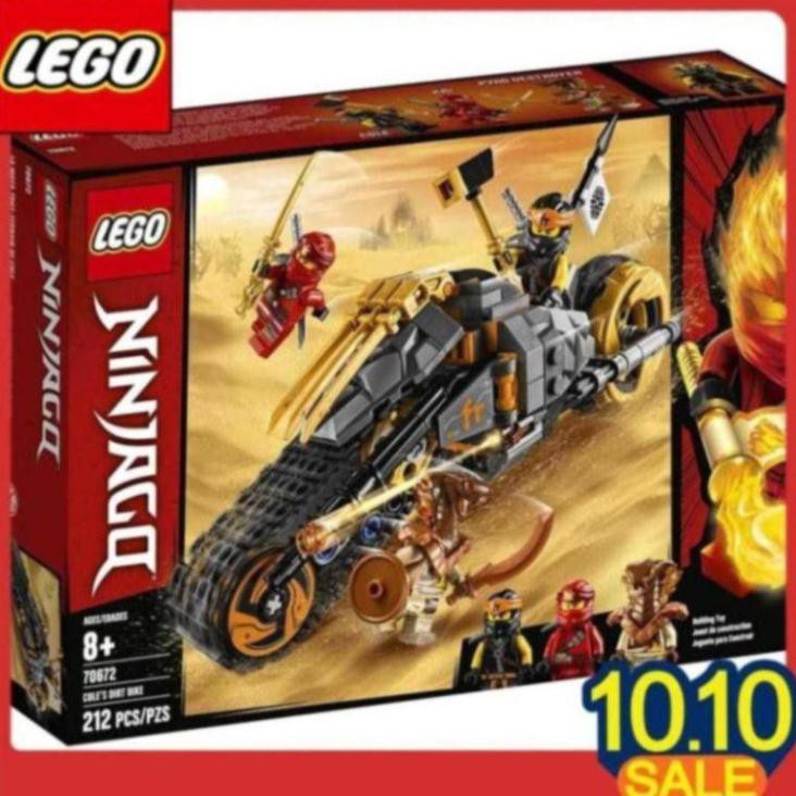 Đồ chơi LEGO NINJAGO Xe Địa Hình Của Cole 70672
