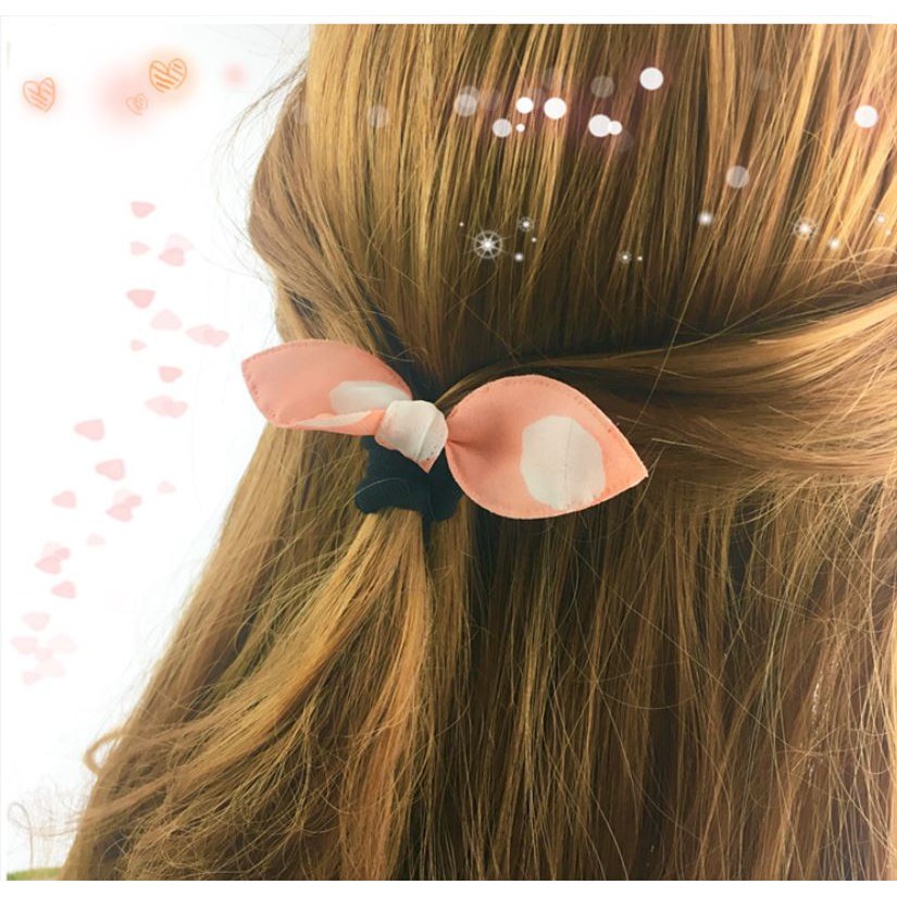 Dây Nơ Tóc Hình Hoa Xinh Xắn
