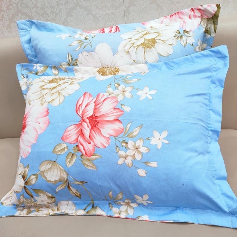 Vỏ gối nằm , vỏ gối đầu cotton poly 2 chiếc