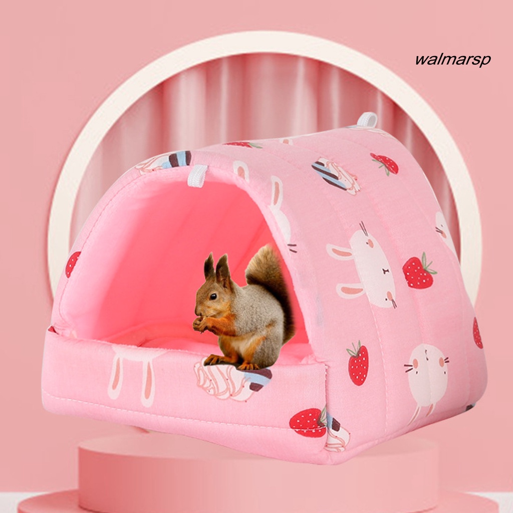 Võng Treo Vải Bông In Họa Tiết Dễ Thương Dành Cho Thú Cưng Chuột Hamster