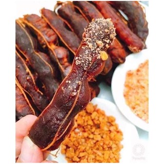 1KG ME LÀO SẤY KHÔ - KÈM MUỐI TÔM