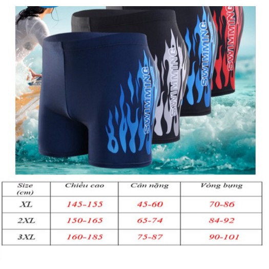 Quần bơi nam nữ dáng đùi co dãn 4 chiều, Đồ bơi speedo nam tính phong cách thể thao tắm biển, hồ bơi | BigBuy360 - bigbuy360.vn