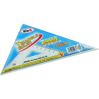 Thước Eke WinQ No.5 nhựa dẻo (bộ 2 cây)
