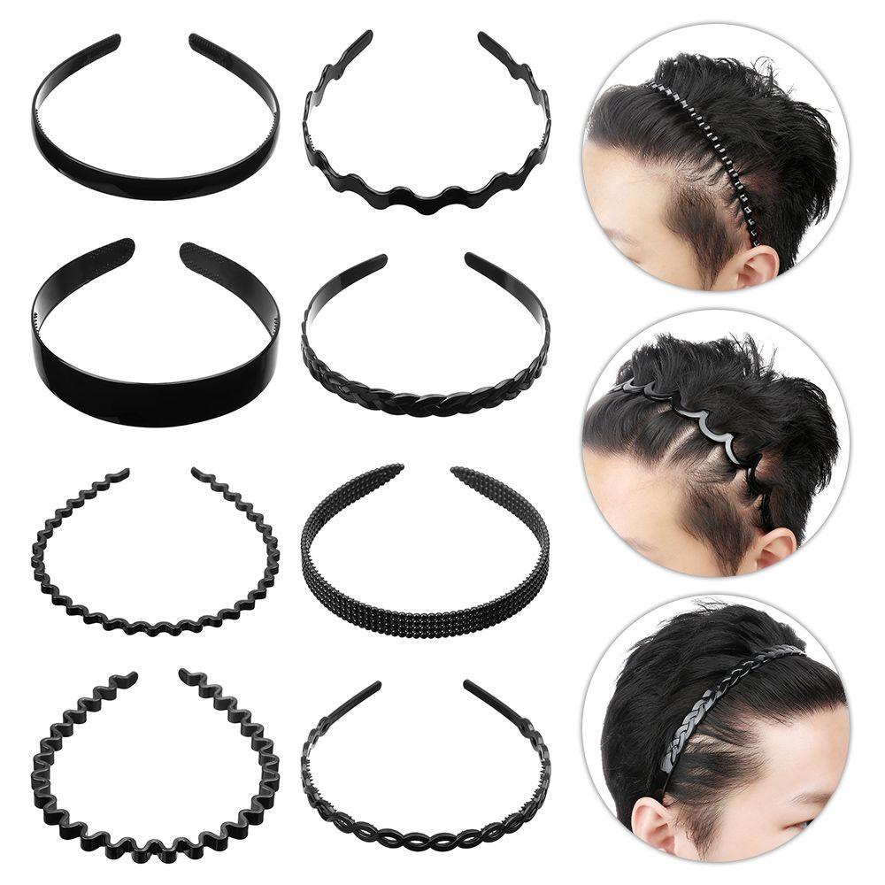 PEARLVN Băng Đô Unisex Màu Đen Chống Trượt