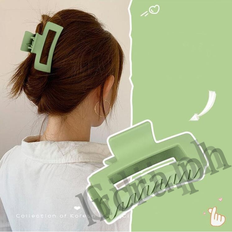 Bingo Kẹp Tóc Hình Vuông Lớn Cho Nữ