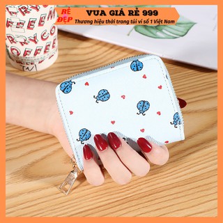 Ví nữ ngắn mini cầm tay đẹp nhỏ gọn bỏ túi thời trang giá rẻ VN91
