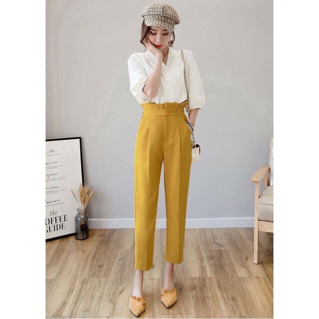 Quần baggy nữ cạp bèo | BigBuy360 - bigbuy360.vn