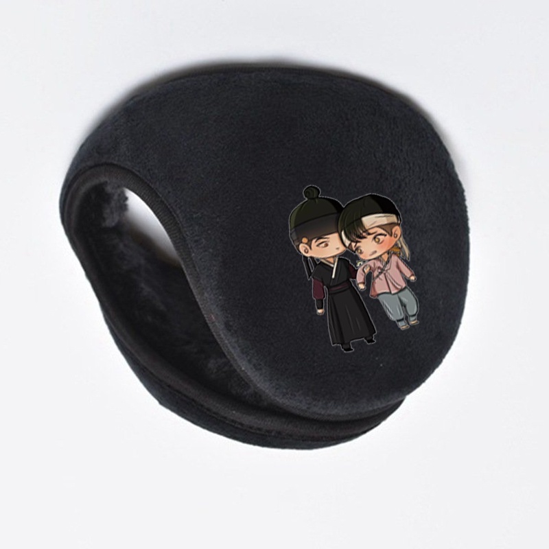 Bịt chụp tai giữ ấm nam nữ Dạ ký boylove anime chibi thời trang