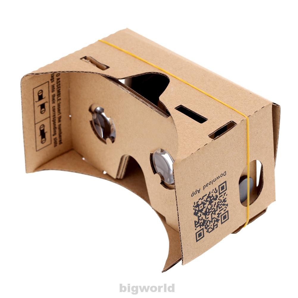 Bộ Kính Thực Tế Ảo 3d Google Cardboard Tự Làm Tại Nhà