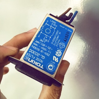 Giắc 03chấu tích hợp lọc.